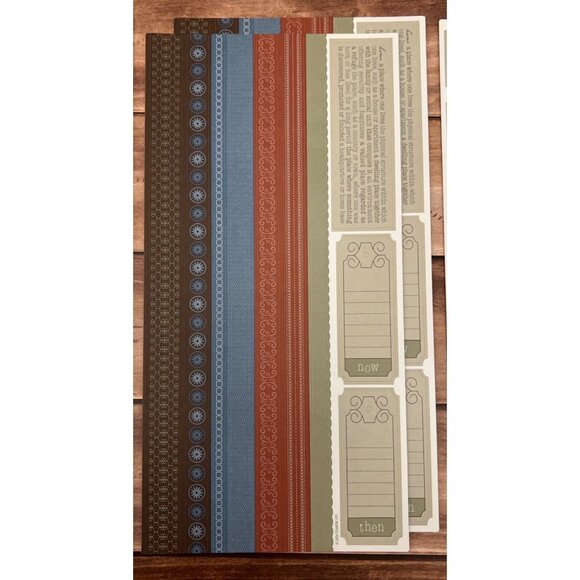 Stampin Up! Scrapbooking Stickers 6 Pages Assorted Designs Crafting & Journals - Picture 3 of 4